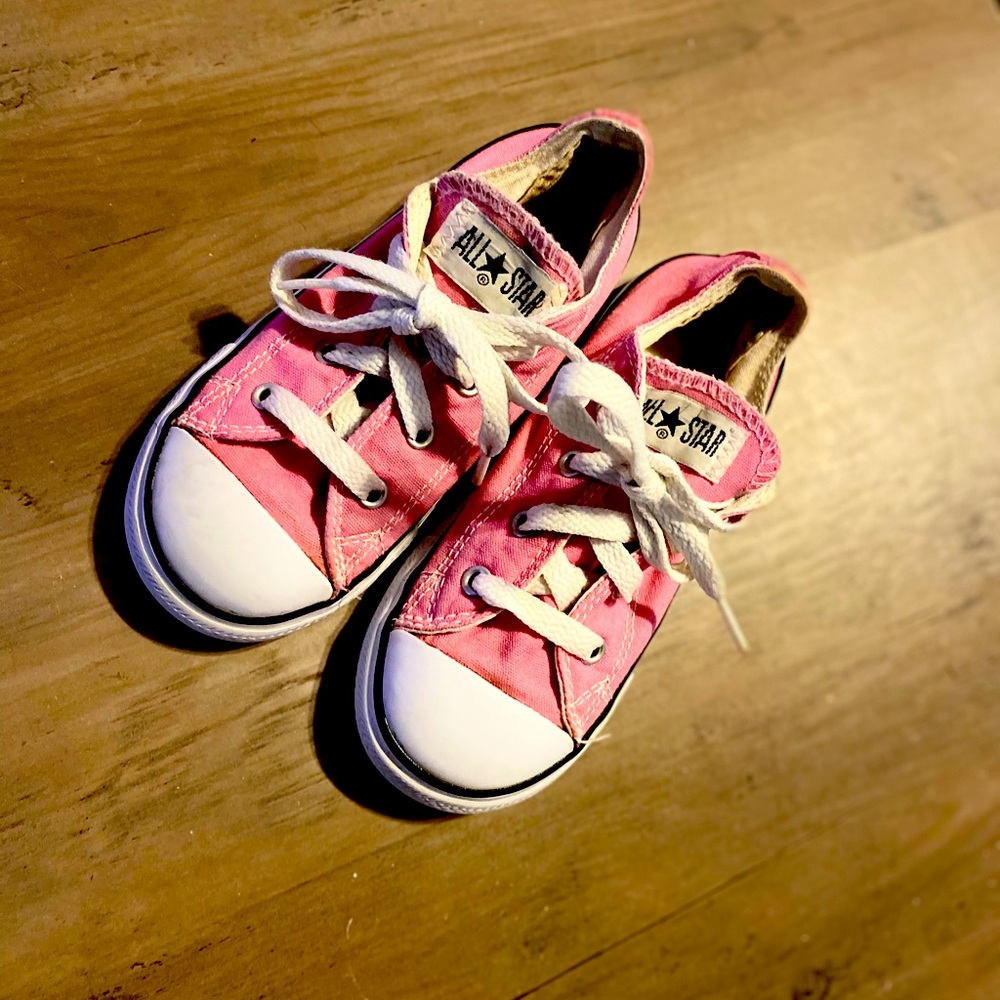 10c Pink Chuck Taylors